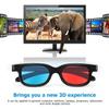 SUPVOX 3D Glasses Red Blue Anaglyph Lightweight Abs Frame for 3D Movies on Tv Monitors Projectors Home Theater 2 Pcs view 2