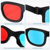 SUPVOX 3D Glasses Red Blue Anaglyph Lightweight Abs Frame for 3D Movies on Tv Monitors Projectors Home Theater 2 Pcs view 4