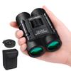 DRANBOL 12X25 Mini Pocket Binoculars for Adults Kids, Small Compact Binoculars for Bird Watching, Opera Concert view 1