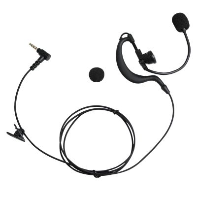 Pdflie Soccer Referee Communication Headset, Replacement for Ejeas V6 V4 Headphone, FBIM Earpiece with Mic, 3.5 mm Wired Football Coach Earphone