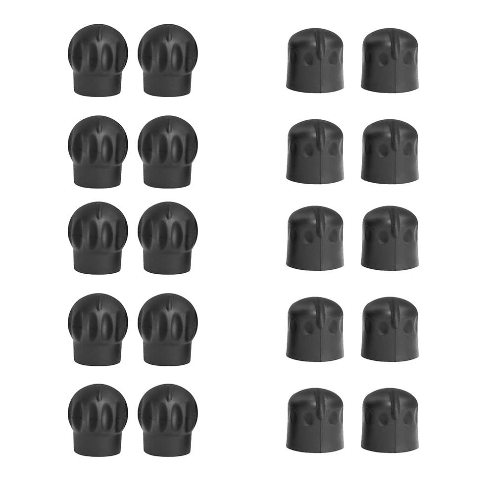 10Pack Channel Selector Knob Volume Control Knob Without Insert Retainer Compatible with XTS3000 XTS5000 Radio