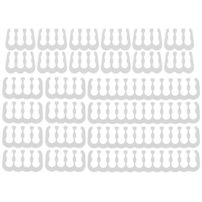Hemobllo 24pcs Cable Manager Comb Clips for Computer Power Supply Neat Wire Organization for Cables Compatible Od Plated Wires