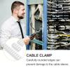 Hemobllo 24pcs Cable Manager Comb Clips for Computer Power Supply Neat Wire Organization for Cables Compatible Od Plated Wires view 2