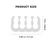 Hemobllo 24pcs Cable Manager Comb Clips for Computer Power Supply Neat Wire Organization for Cables Compatible Od Plated Wires view 3