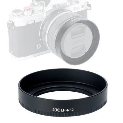 Nikkor Z 28mm f2.8 Lens Hood, Z 28mm Lens Hood, Nikkor Z 40mm Hood, JJC LH-N52 Metal Aluminium Alloy Hood Shade, Compatible with Nikon Nikkor Z 28mm f/2.8 / Z 28mm f/2.8 (SE) / Z 40mm f/2 Lens