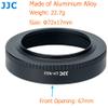 Nikkor Z 28mm f2.8 Lens Hood, Z 28mm Lens Hood, Nikkor Z 40mm Hood, JJC LH-N52 Metal Aluminium Alloy Hood Shade, Compatible with Nikon Nikkor Z 28mm f/2.8 / Z 28mm f/2.8 (SE) / Z 40mm f/2 Lens view 2