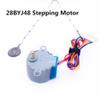 28BYJ48 5V 4-Phase 5-Wire with XH Plug Geared Box Stepping Motor 28BYJ-48 Ratio 1:64 ULN2003 Driver Board for Air Conditioner - (Shaft Diameter: Driver Board) view 3
