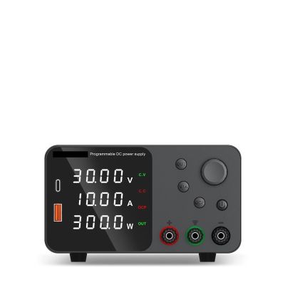 PULME dc Power Supply Adjustable DC Laboratory Power Supply 30V 10A Encoder Adjustment Voltage Regulator Stabilizer Switching Power Supply (Color : TPS3010 Black)