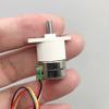 DC 5V Micro 15mm Gearbox Gear Stepper Motor 2-phases 4-wire 20:1/ 50:1/ 150:1/ 298:1 Gear Ratio Monitor Camera Stepping Motor - (Speed(RPM): B Ratio 50) view 1