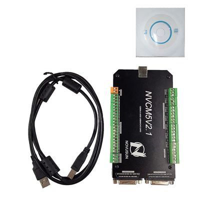 Nvcm Usb Interface Cnc Motion Controller Nvcm 3 Axis 4 Axis 5 Axis 6 Axis Cnc Motion Control Card Metal Case Does Not Heat - Motor Driver - - (Voltage: 5axis)