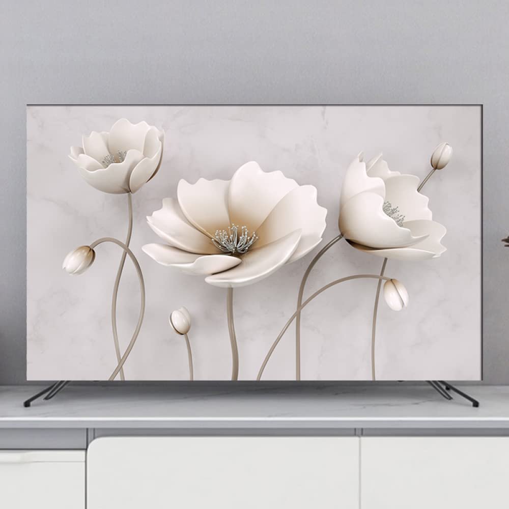 ZOLYA TV Covers - LCD TV Display Dust Proof Protectors with Art Paintings