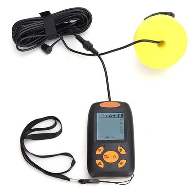 NDNCZDHC Fishfinder Sonar Sensor, Portable Fish School Oltrasonic Fishfinder Fishing with LCD Display 0.4M-100M