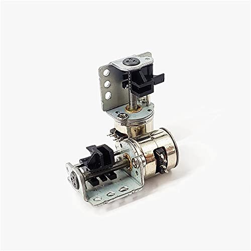 1PC DC 3V-5V Mini 8MM/10MM Step Motor 2 phase 4 wire Slider Screw Rod Stepping Motor 18 Degree For Camera Len Adjustment - (Shaft Diameter: 8mm)
