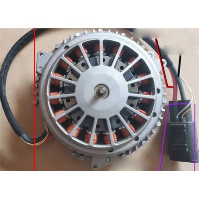 850W DC12V PWM 100HZ Brushless motor for high-power automobile cooling fan - (Voltage(V): motor and PWM board)