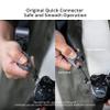 PGYTECH Camera Shoulder Strap with Quick Release Plate Wide Camera Neck Straps Long for Photographers Adjustable for DSLR SLR(Rock Grey) view 3