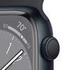 Apple Watch Series 8 (GPS, 45mm) Midnight Aluminum Case with Midnight Sport Band (Renewed Premium) view 3