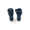 FORTTAR WEIPU SA1210/P2B 2 3 4 5 6 7 9 Pin Waterproof Connector, IP67 Tiny Male Female Metal Connector Plug and Socket 12mm Black (Cable to Cable Inline, Female Plug,7pin) view 1