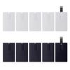 KINMIN Credit Card USB Flash Drive 128GB 10 Pack Business Card Bank Card Shape Flash Drive Memory Stick Key Credit USB Drive Black/White view 1