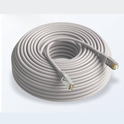 BYTUGI Finished 10 m Network Cable Modular Plug Copper-clad Aluminum Class 5 8-core Computer Notebook high-Speed Connection Network Cable