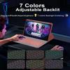 ABEIFAN for iPad 11th(A16)/10th Generation Keyboard Case, 7 Colors Backlit Wireless Detachable Folio, Keyboard for iPad 11 inch A16 2025/10th Gen 10.9-inch 2022 Cover with Pencil Holder,Pink view 4