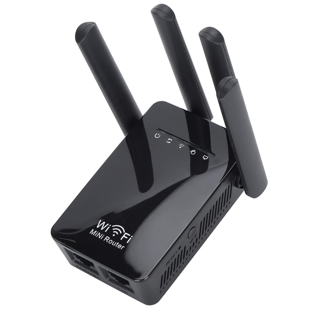 Range Extender, Booster for Home, 300Mbps Internet Network Repeater Amplifier Coverage Up to 25 Devices Long Range