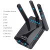 Range Extender, Booster for Home, 300Mbps Internet Network Repeater Amplifier Coverage Up to 25 Devices Long Range view 3