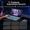 ABEIFAN Keyboard Case for iPad 11th / 10th Generation, 7 Colors Backlit Wireless Detachable Folio Keyboard Cover for iPad 11 inch A16 2025 / 10th Gen 10.9 inch 2022 with Pencil Holder,Mist Blue view 3