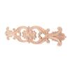 Wooden Carved Flower Onlay for Windows and Cabinets Khaki view 1