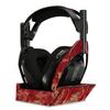 MightySkins Skin Compatible with Astro A50 Wireless Headphones + Base Station (Gen 4) - Crimson Marble | Protective, Durable, and Unique Vinyl Decal wrap Cover | Easy to Apply | Made in The USA view 1