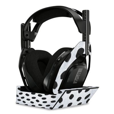 MightySkins Skin Compatible with Astro A50 Wireless Headphones + Base Station (Gen 4) - Hockey | Protective, Durable, and Unique Vinyl Decal wrap Cover | Easy to Apply | Made in The USA