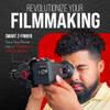 Zacuto Smart Z Finder | Compact Viewfinder for Smartphone Video Rig | with Handstrap, Bridge Mobile Phone Mount, Diopters & Anti-Fog Shields | Filmmaking & Content Creator Accessories for Smartphones view 2
