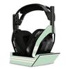 MightySkins Skin Compatible with Astro A50 Wireless Headphones + Base Station (Gen 4) - Mint Stripes | Protective, Durable, and Unique Vinyl Decal wrap Cover | Easy to Apply | Made in The USA view 1