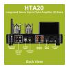 Dayton Audio HTA20 Integrated Stereo Hybrid Hi-Fi Vacuum Tube Class A/B Amplifier 20 Watts RMS with Subwoofer Output, Headphone Output, Bluetooth 5.0 and USB DAC (HTA20) view 3