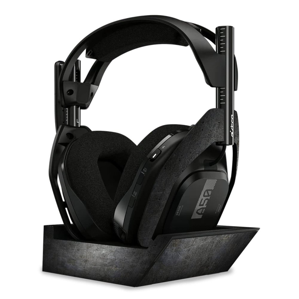 MightySkins Skin Compatible with Astro A50 Wireless Headphones + Base Station (Gen 4) - Scratched Up | Protective, Durable, and Unique Vinyl Decal wrap Cover | Easy to Apply | Made in The USA