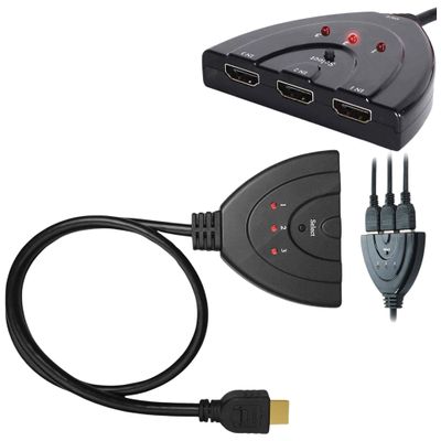 THE PERFECT PART 3 HDMI Port Switch Switcher Splitter Cable Selector HUB Box HDTV 1080P PS4