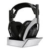 MightySkins Skin Compatible with Astro A50 Wireless Headphones + Base Station (Gen 4) - Brushed Aluminium | Protective, Durable, and Unique Vinyl Decal wrap Cover | Easy to Apply | Made in The USA view 1