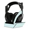 MightySkins Skin Compatible with Astro A50 Wireless Headphones + Base Station (Gen 4) - Aqua Chevron | Protective, Durable, and Unique Vinyl Decal wrap Cover | Easy to Apply | Made in The USA view 1