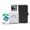 Instax Square Link Smartphone Printer Starter Kit - Ash White with Album and Instax Square Film (10 Exposures) view 1