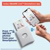 Instax Square Link Smartphone Printer Starter Kit - Ash White with Album and Instax Square Film (10 Exposures) view 2