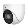Titanium IP-5IRD8S3B5-MZ 8MP HD Vari-Focal Turret Network Camera, 8MP @20FPS 2.8-12mm Motorized Lens WDR VCA Built-in Microphone SD Slot NDAA Compliant Security IP PoE Eyeball Dome Camera White view 1