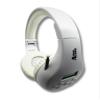 THINGS AUDIO FM Radio Headphones Pull-Out Antenna for Great Reception, Walking, Jogging, Relaxing, School, Talk Radio - Powered by 2AA Batteries (Not Included) (White) view 1