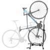 CyclingDeal Upright Bike Stand Floor - Vertical & Horizontal Bicycle Stand Bicycle Storage - Safe & Secure Bike Storage Rack - for Wheels Sizes up to 29" - Bike Rack Garage Bicycle Rack - Classic view 1