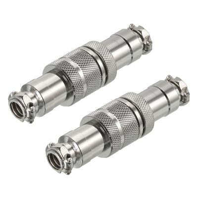 MECCANIXITY 2pcs Aviation Connector GX20 9 Pins 20mm Male Female Wire Panel Aviation Connector Plug Socket for Aviation, High-Speed Rail, Ships