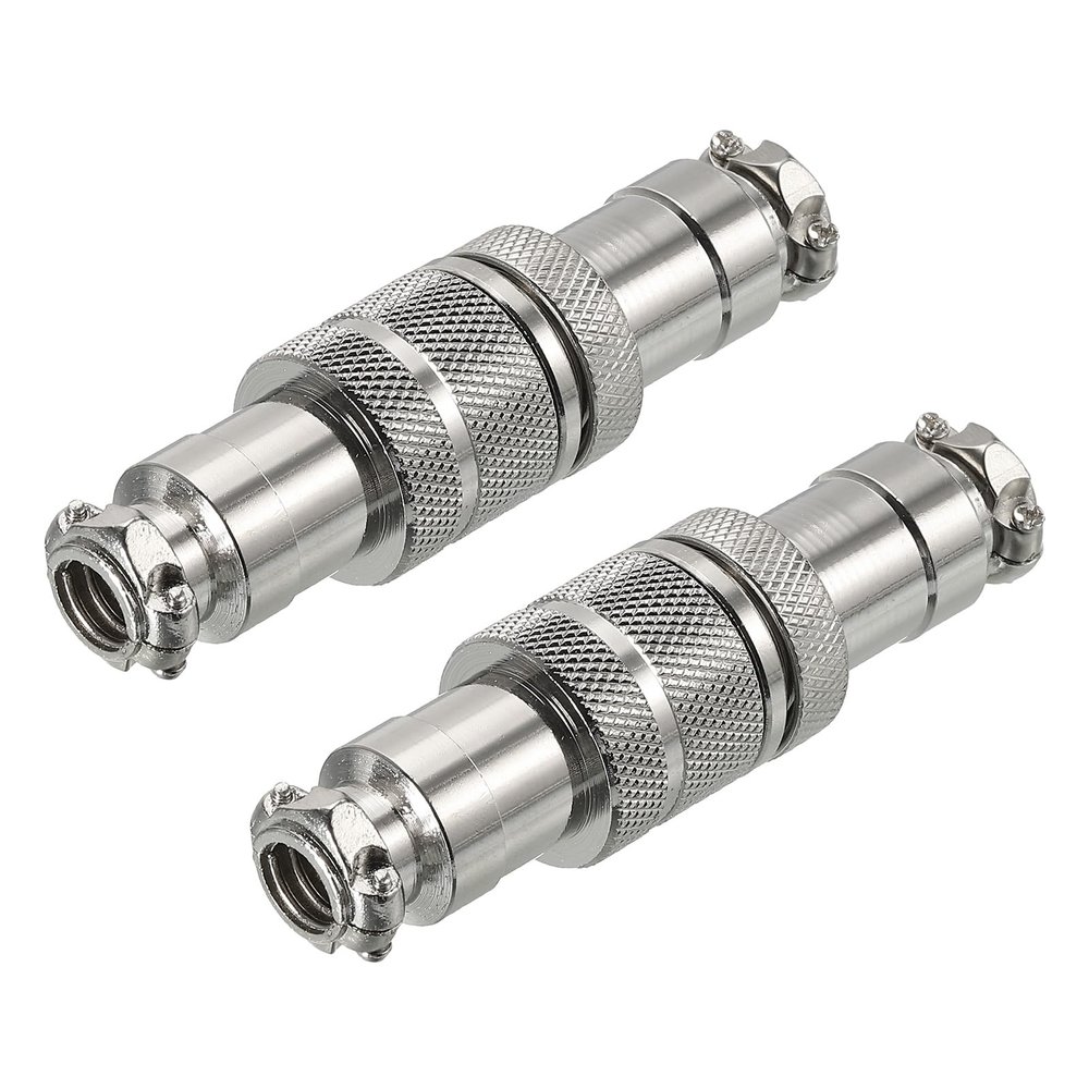 MECCANIXITY 2pcs Aviation Connector GX20 9 Pins 20mm Male Female Wire Panel Aviation Connector Plug Socket for Aviation, High-Speed Rail, Ships