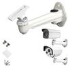 PUYREEINN Universal CCTV Security Camera Mount, IP Camera Mounting Brackets, Aluminum Alloy Indoor/Outdoor Wall Ceiling Mount Holder Stand Monitor Rotary Bracket (1 Pack) view 1