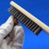 Stainless Steel Wire Brush Cleaner Wooden Handle Metal Surface Cleaning Paint Remover Rust Removal Scratch Polishing Brush view 2