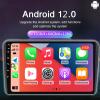 9 Inch Car Radio for Audi A3 Android 12 T-Style Car Stereo Touch Screen, Multimedia Bluetooth GPS Navigation, Portable Car Wireless Radio, with Fm/Am Radio,SWC view 2