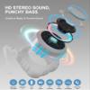 comiso Shower Bluetooth Speaker, Waterproof Bluetooth Speakers IPX7, Floating Portable Wireless Speaker with LED Light, Loud HD Sound and Bass for Travel Beach Shower, Ideal Gifts for Men and Women view 2