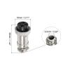 MECCANIXITY 5pcs Aviation Connector GX16 4 Pins 16mm Female Wire Panel Aviation Connector Plug Socket for Aviation, High-Speed Rail, Ships view 2