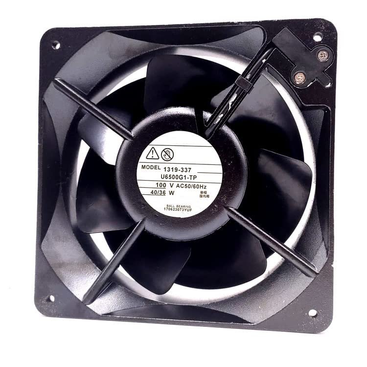 AC100V 40/36W U6500G1-TP 16055 16cm 2-pin All-Metal high-Temperature Resistant Cooling Fan
